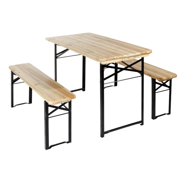 Set birreria tavolo+panche 80x200 Biacchi Ettore