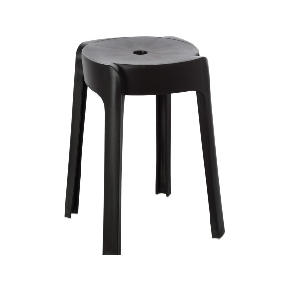 Sgabello Ely Nero