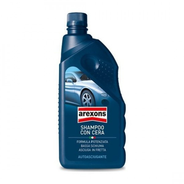 SHAMPOO CON CERA  AUTOASCIUGANTE AREXONS FLACONE DA 1LT