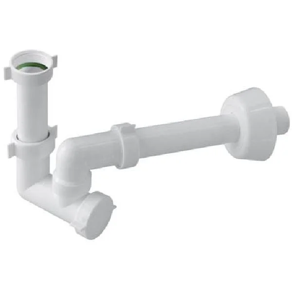 Sifone scarico Idro Bric S0310B Bazooka Bianco 1 "1/4
