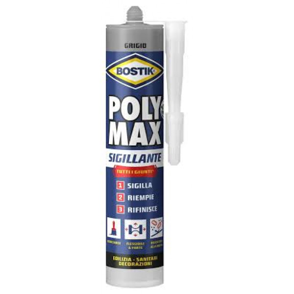 SIGILLANTE POLIMAX GRIGIO CARTUCCIA DA 280 ML 