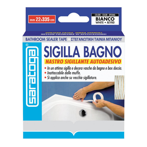Sigilla Bagno MM 22xCM 335 Bianco
