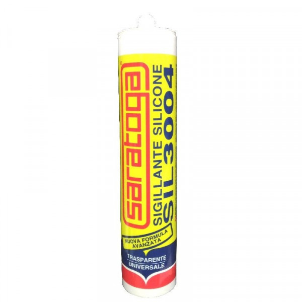 Silicone 3004 Trasparente - Tubo da 280 ml