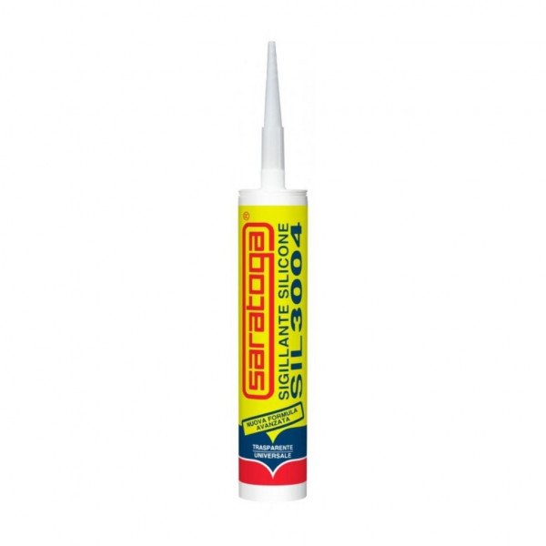 Silicone 3004 Trasparente - Tubo da 280 ml