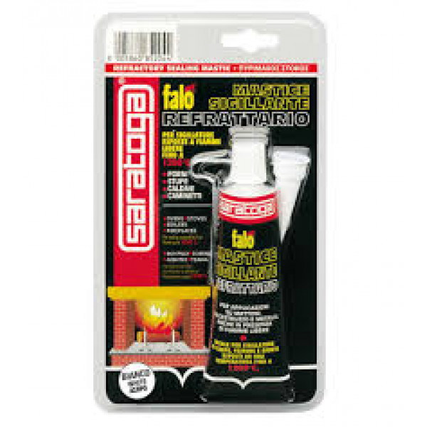MASTICE SIGILLANTE REFRATTARIO BIANCO FLACONE DA 50 ML