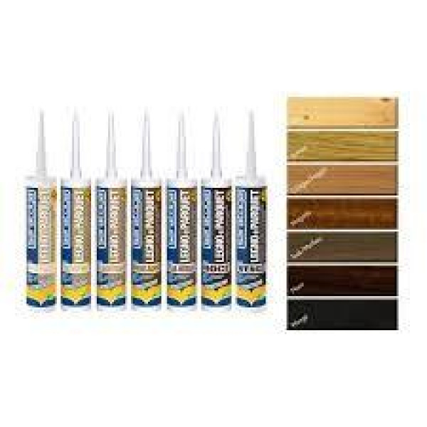Saratoga Silicone Legno Parquet Sigillante Acrilico - Colore Rovere