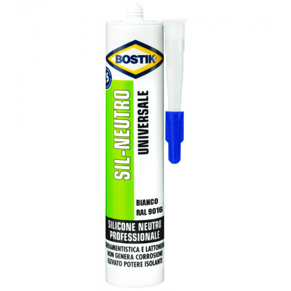 BOSTIK SILICONE BIANCO NEUTRO 300ML