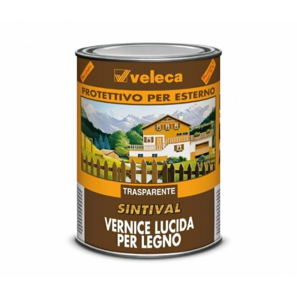 Veleca sintival lucida vernice protettiva flacone da 1 lt