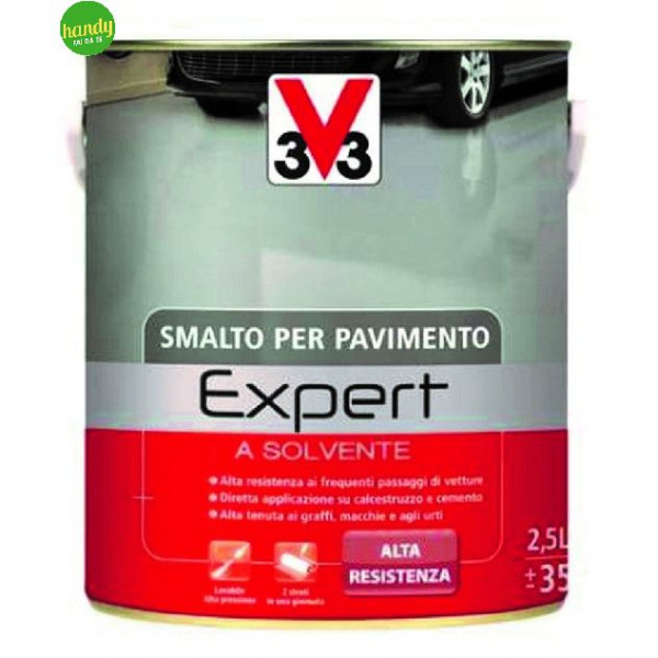 Smalto per Pavimenti Expert Alta Resistenza - Ghiaia - Flacone da 2,5 Litri