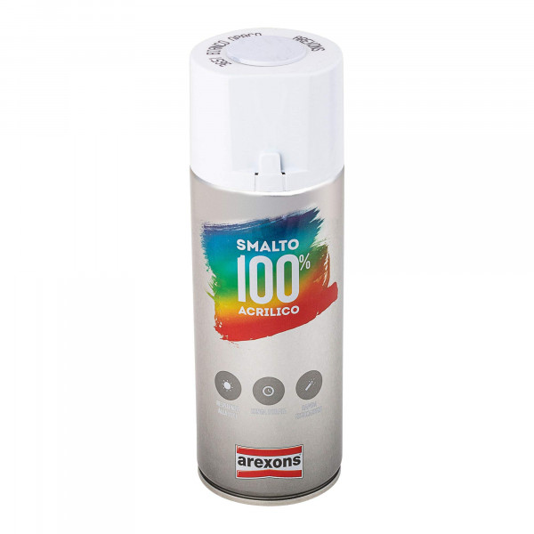Smalto Acrilico Bianco Opaco Spray 400ml