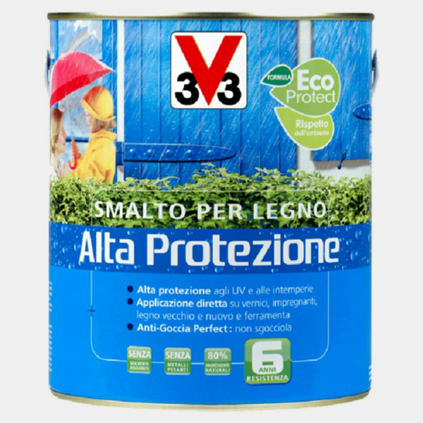V33 SMALTO ALTA PROT LEGNO TORTORA FLACONE DA 2,5 LT  