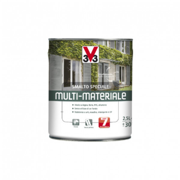 V33 SMALTO MULTIMATERIALE MARRON FLACONE DA 500 ML