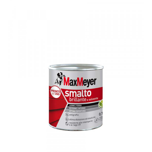 SMALTO SOLVENTE BRILLANTE BIANCO FLACONE DA 750 ML 
