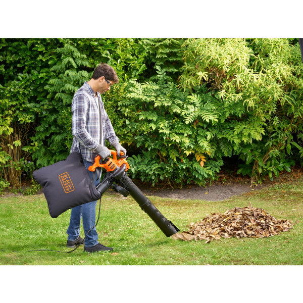 Soffiatore/aspiratore/trituratore 2600 W BEBLV260-QS Black & Decker