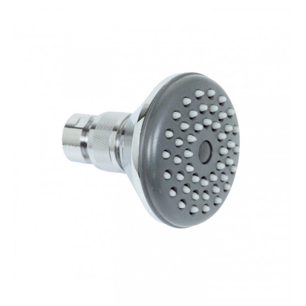 SOFFIONE SNODO ANTICALCARE CROMATO  F018