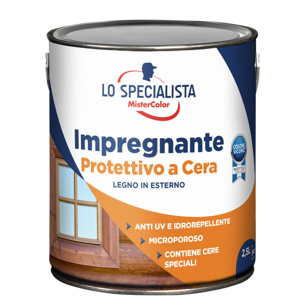 LO SPECIALISTA IMPREGNANTE CERA SOLVENTE FLACONE DA  2.5 LT 