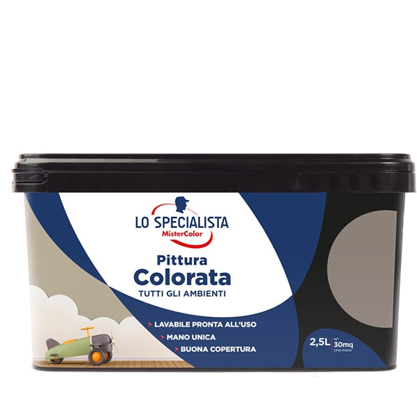 LO SPECIALISTA PITTURA MARRONE PEPE FLACONE DA 2.5 LT 