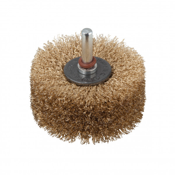 wolfcraft Spazzola per Ravvivare il Legno D.80x35 mm 