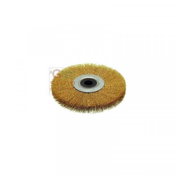 Vigor spazzole circolari fili ondulati foro 16 mm 120x20 mm 