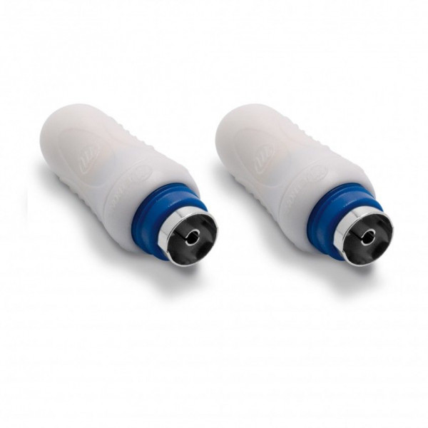 Spine femmine tv diritte blindate 9,52mm confezione da 2 pezzi metronic