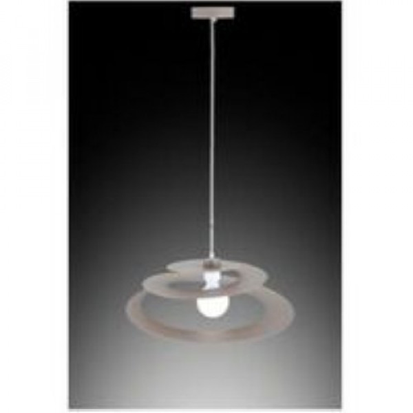 Lampadario a spirale sabbia Novecento
