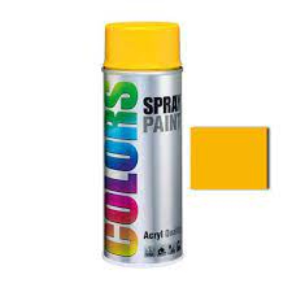 SPRAY COLORS Giallo RAL 1023 Flacone da 400ml