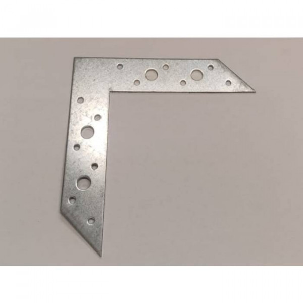 SQUADRETTE ANGOLARI 145X145X35X2MM  ACCIAIO ZINCATO 