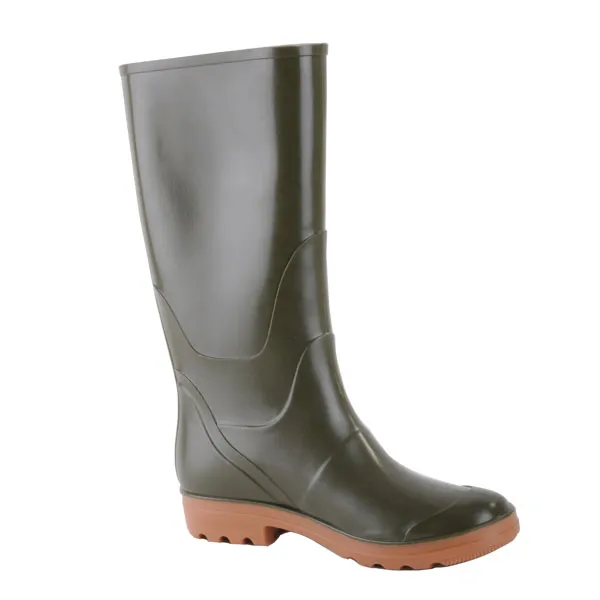 Nora Stivali Gomma Country Ginocchio Numero 42 Verde 