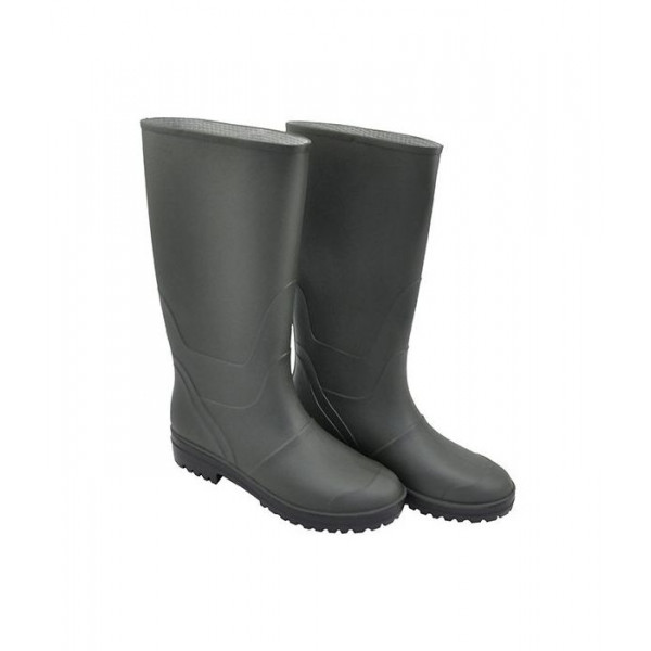 stivali pvc neri  al ginocchio N.45  impermeabile leggero unisex