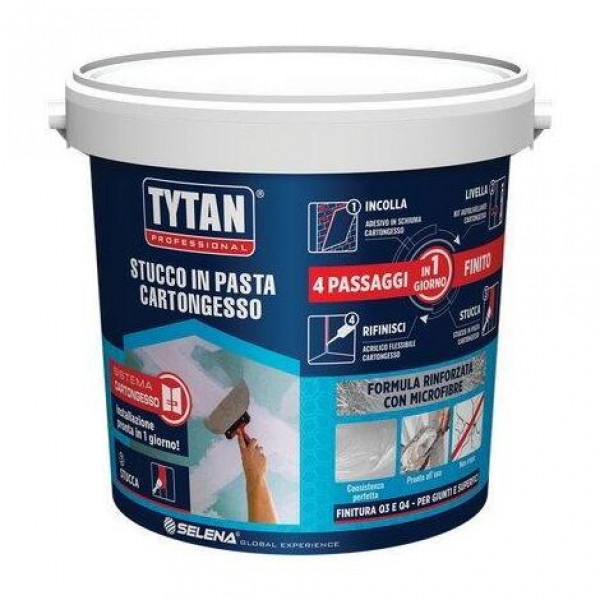 STUCCO PASTA-CARTONGESSO 1,8KG BIANCO