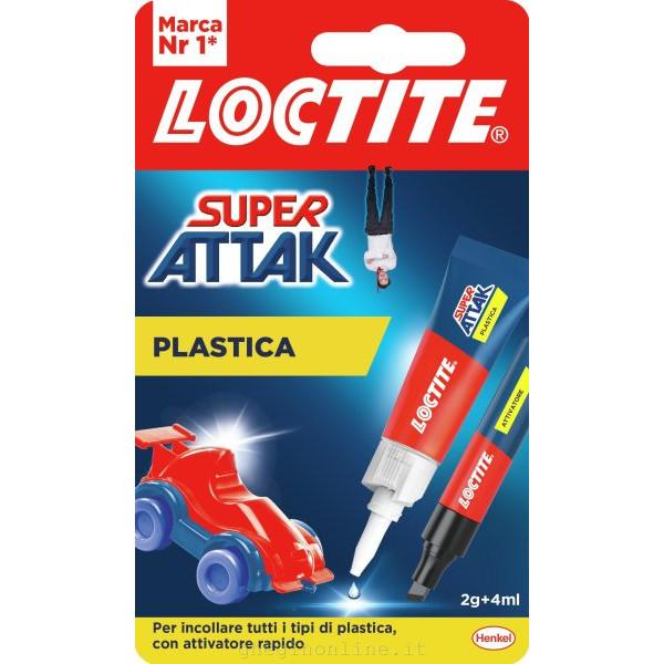 Super Attak Plastica - 2gr + 4ml