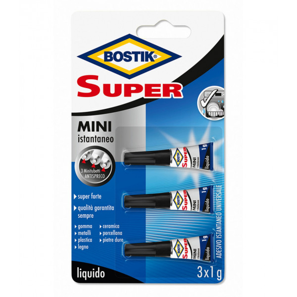 SUPER BOSTIK MINI CONFEZIONE DA 3X1GR  