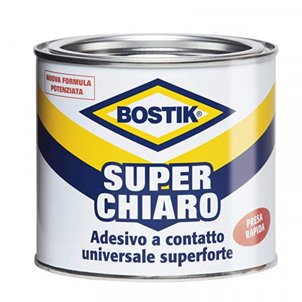BOSTIK ADESIVO UNIVERSALE SUPERCHIARO LATTA FLACONE DA 400ML