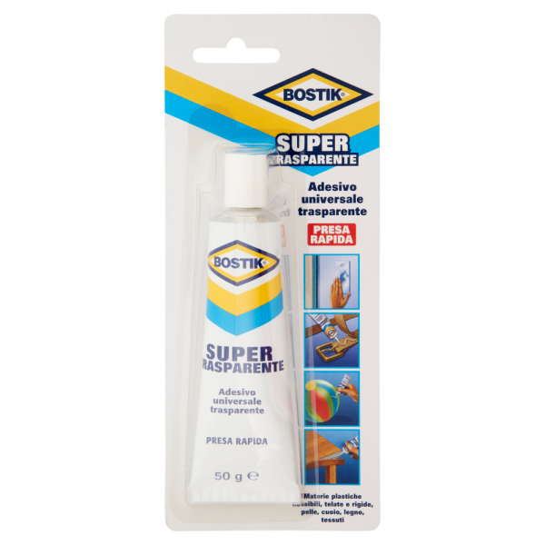 BOSTIK SUPERTRASPARENTE BLISTER CONFEZIONE DA 50GR
