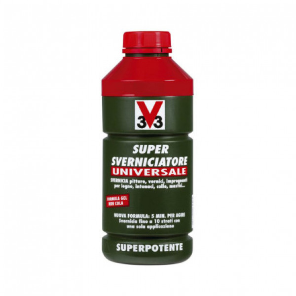 V33 sverniciatore gel express universale multisupporto flacone da 500 ml 