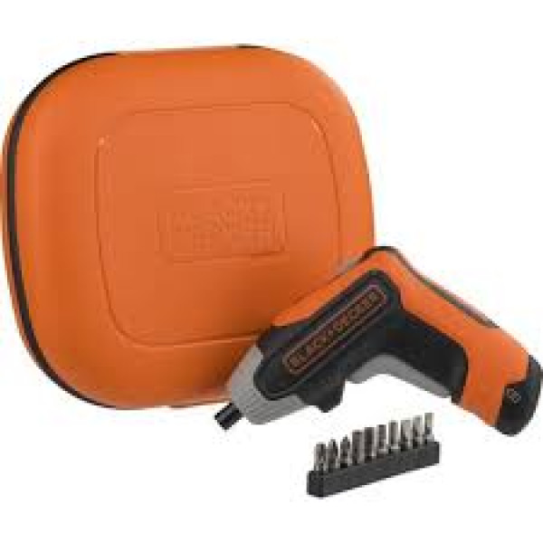 Avvitatore svitavvita b+d 3,6v con batteria a litio con  10 inserti