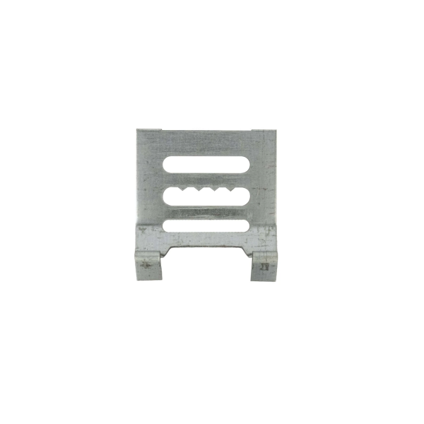 Ganci per cintini 3 feritoie ferro zincato 4 pz