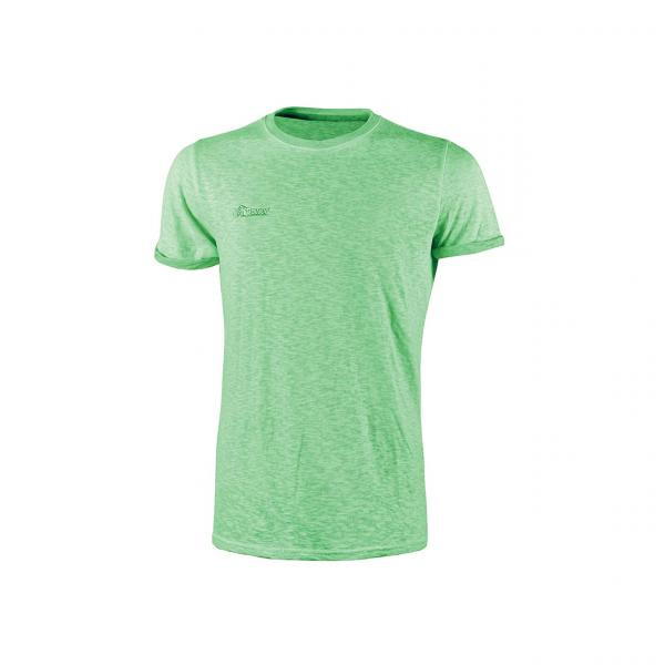 T-shirt da lavoro a manica corta U-Power Fluo Green Tg. XXL