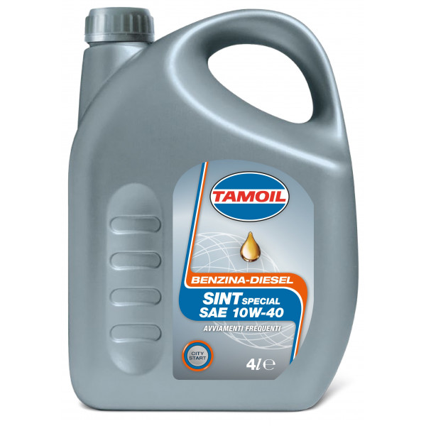 Olio motore tamoil city start 10w-40 flacone da lt. 4