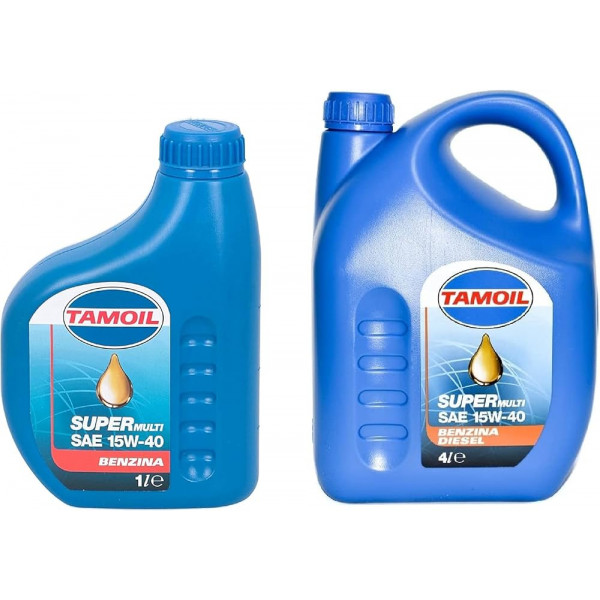 OLIO MOTORE TAMOIL SUPERMULTI 15W-40 FLACONE DA 3,5L 