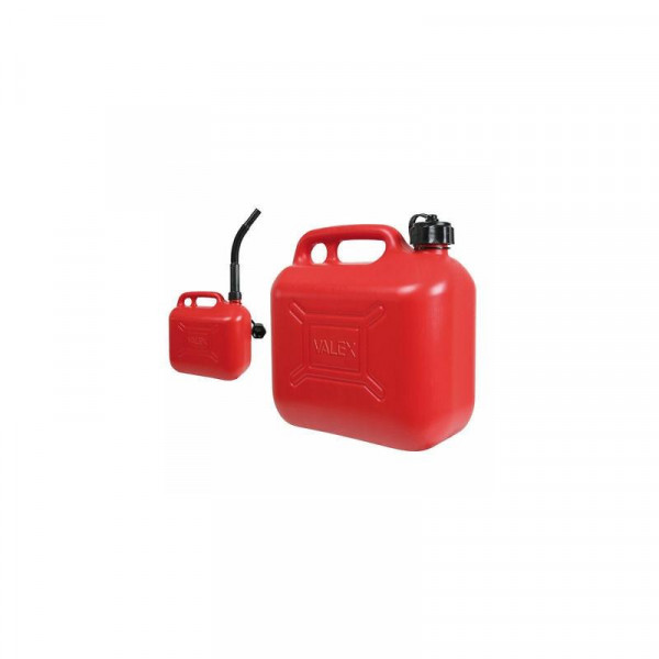 TANICA ROSSA IN PLASTICA 10LT