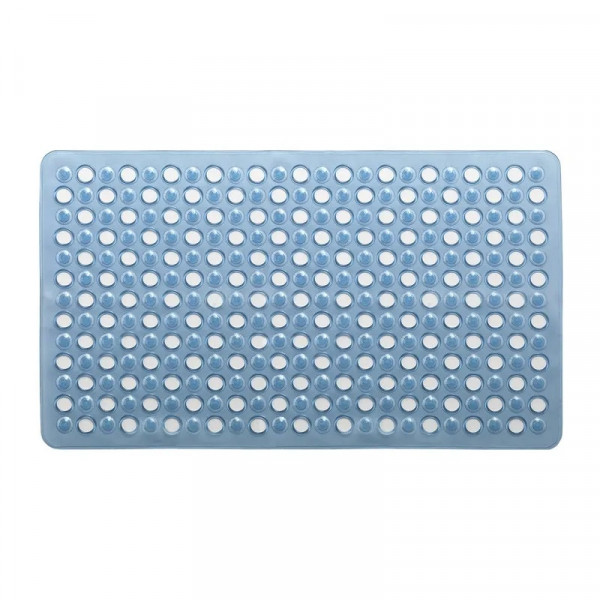 Maim tappeto antiscivolo vasca 60x38 cm azzurro trasparente