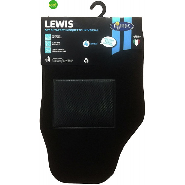 LUBEX TAPPETI LEWIS MOQUETTE CONEZIONE DA PZ 4