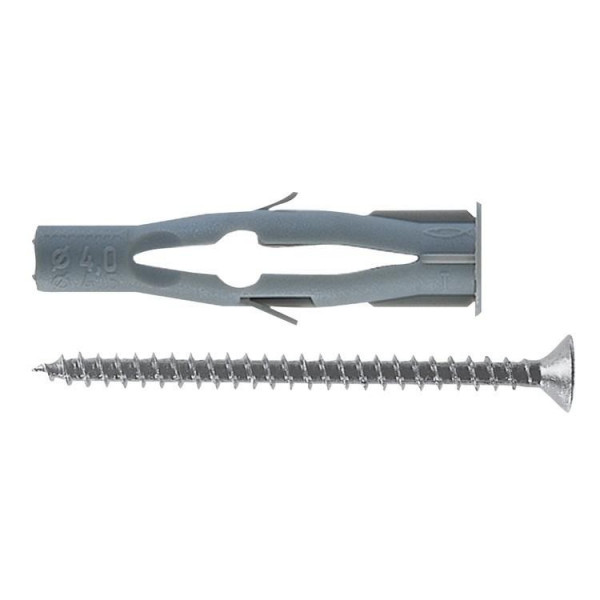 Tassello Fischer FU-V 10x60 mm con vite confezione da 25 pz 