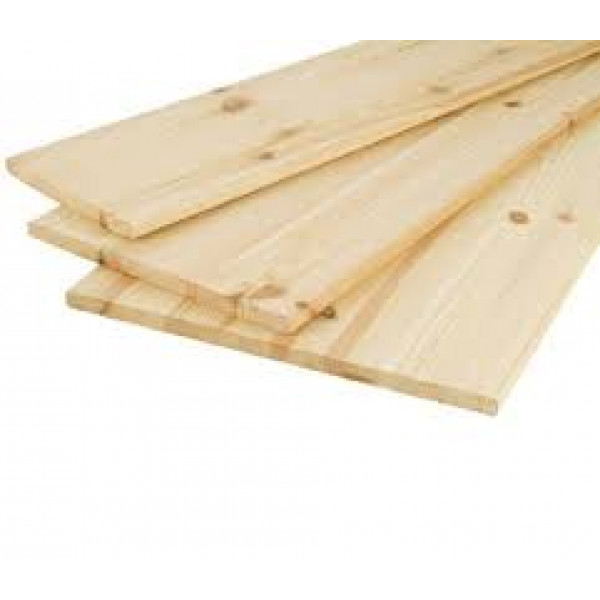 Tavola in legno lamellare di abete 18 mm 150x30 cm