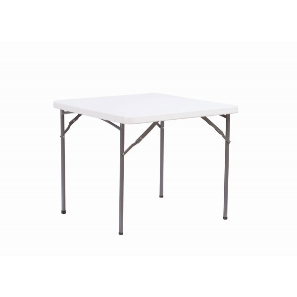 Tavolo quadrato pieghevole 86x86x74 Biacchi Ettore