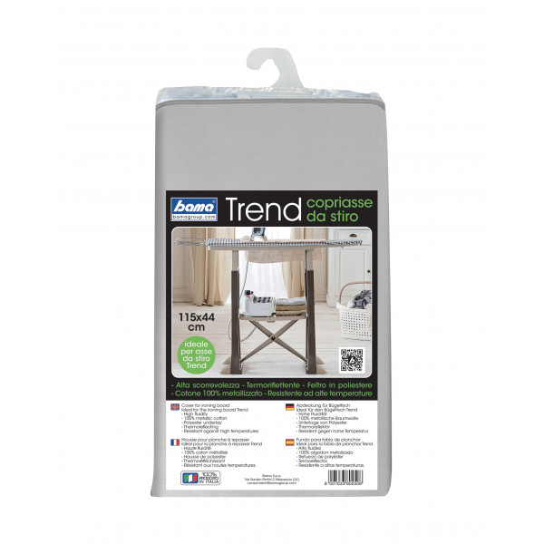 Panno ricambio trend 113x44 cm colore argento