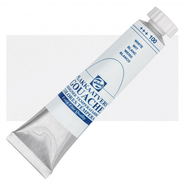 Tempera Talens Extra Fine - Bianco - Tubo 7 ml