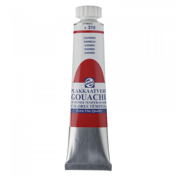 Tempera Talens Extra Fine - Carminio - Tubo 7 ml