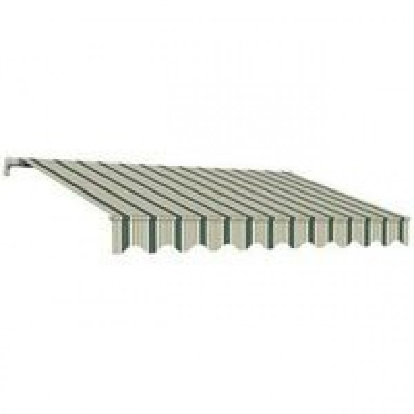 Tenda da sole Panarea beige/verde 3x2 mt Biacchi Ettore
